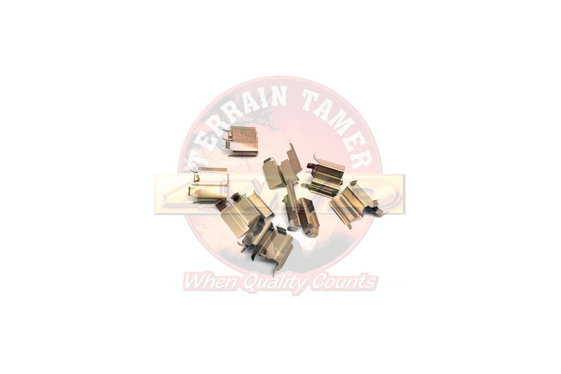 100 series rear brake pad fitting kit