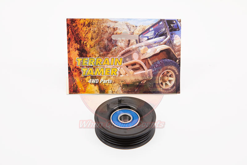 Terrain Tamer air conditioner idler pulley suits HDJ 78 79 100