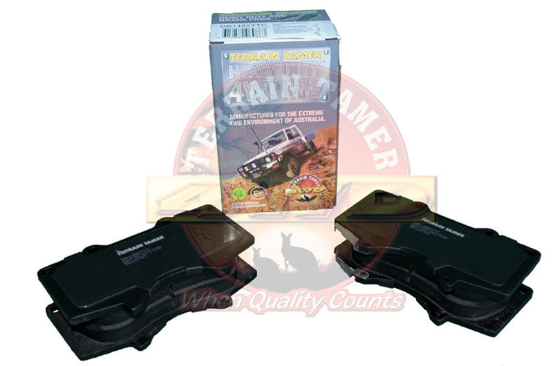 Terrain Tamer Heavy Duty Front Set 4WD Disc Pads