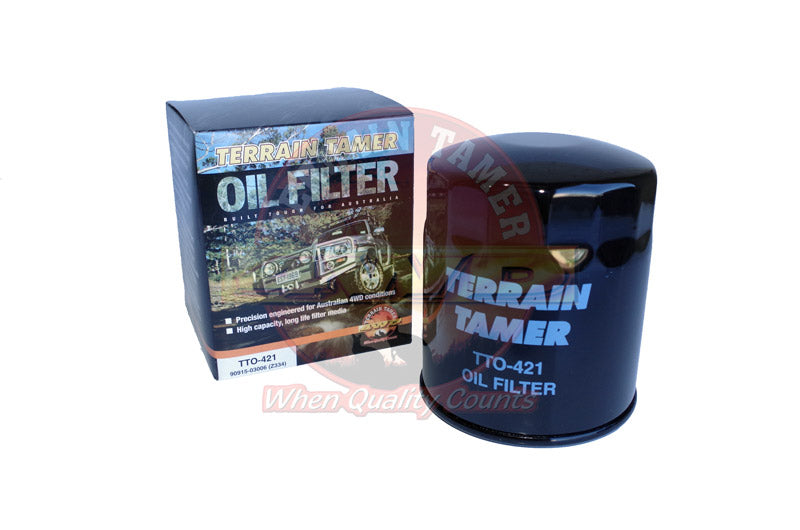 Terrain Tamer z334 oil filter TTO-421 1hz Hzj 75 78 79