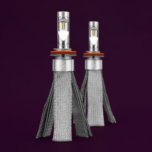 H8 | H9 | H11 | H16 COPPER HEAD LED BULBS (PAIR) on Clearance