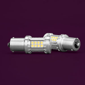 Stedi BA15S pair of LED reverse or Parker globe
