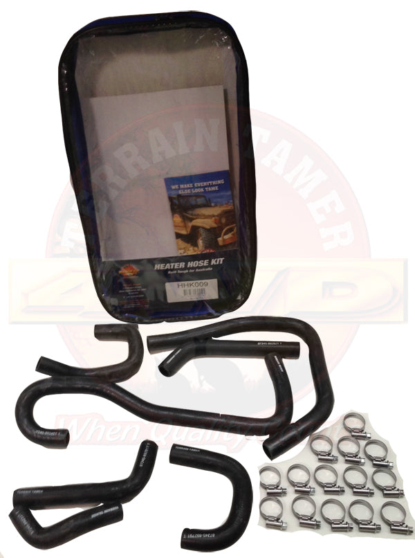 Heater Hose Kit suitable for Hilux 3L 2.8L Diesel LN106 LN107 LN111