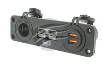 Hulk 4x4 Triple Flush Mount Housing 50A Plug, Accessory Power Socket & Dual USB