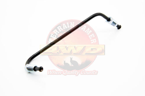 Hzj 75 RH hard brake line front