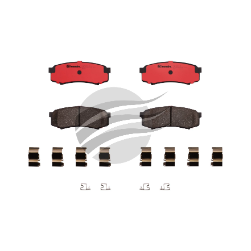 Brembo DB1200 rear brake pad set 75 76 78 79 105