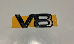 Genuine V8 Badge Emblem