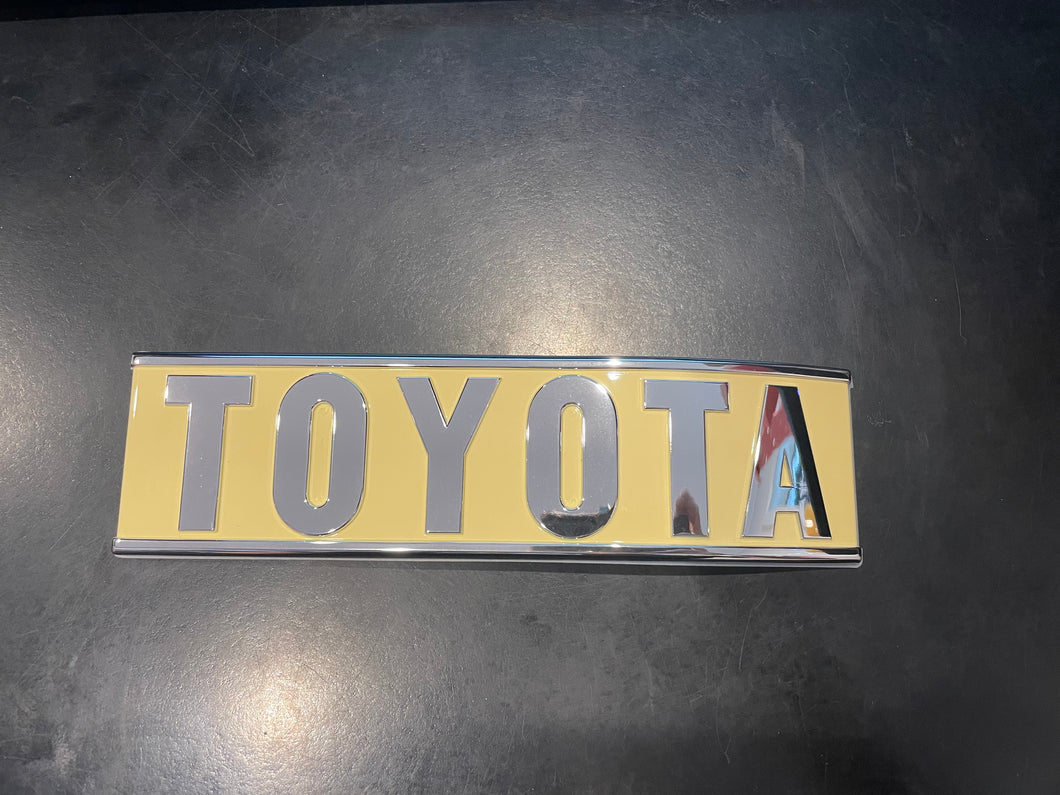 Genuine Toyota 40 series LandCruiser body badge