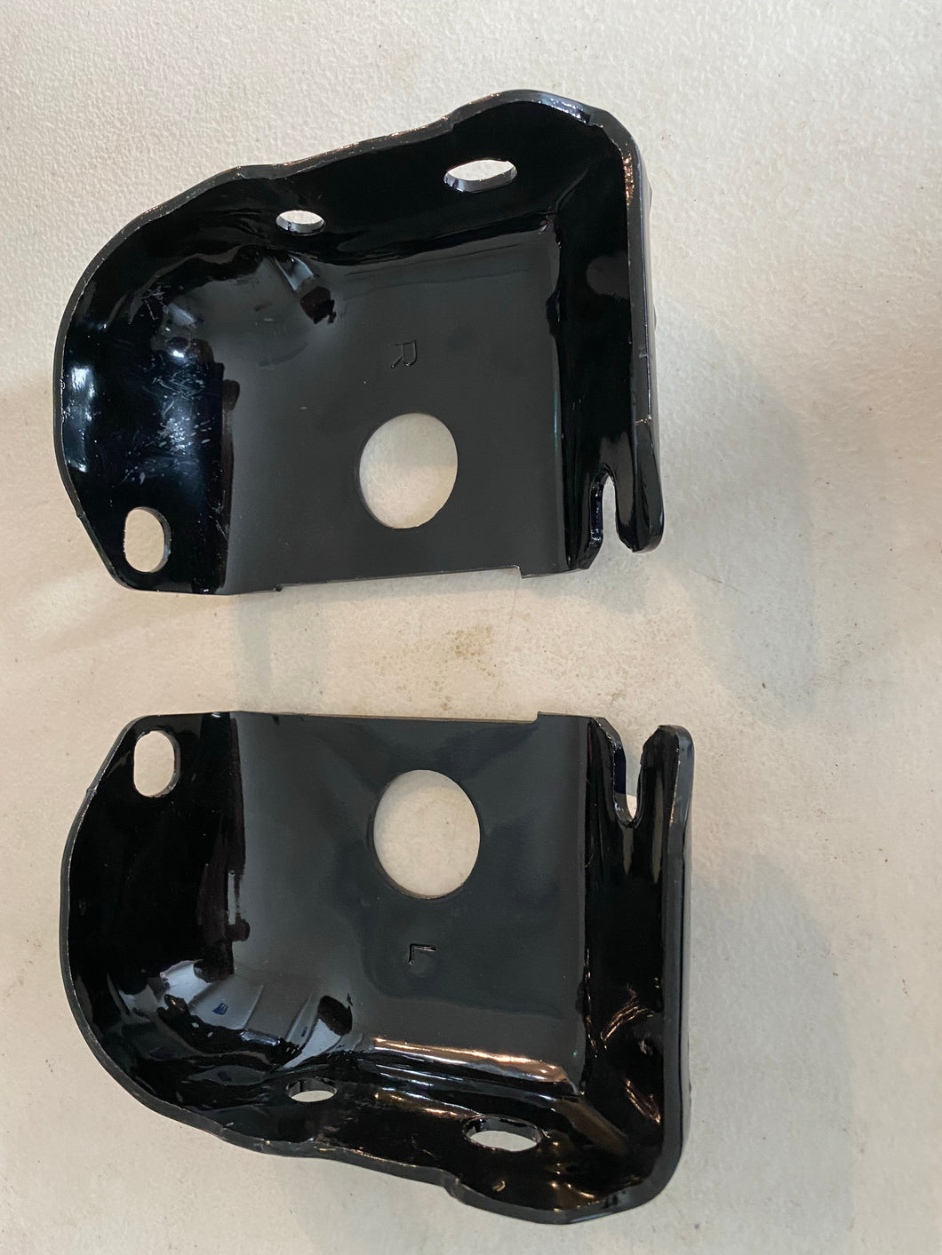 Pair of genuine Hj hzj hdj 75 78 stock bumper brackets