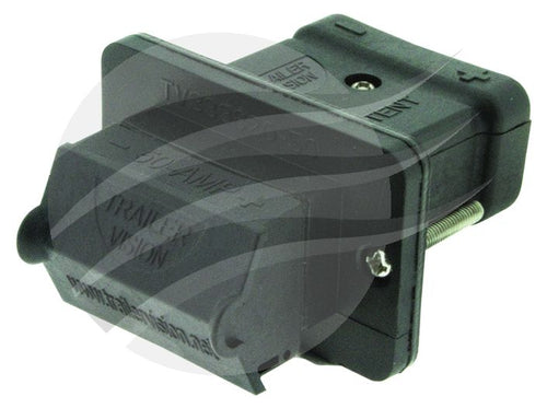 BLACK COVER ASSEMBLY TO SUIT ANDERSON CONNECTOR H/D 50A