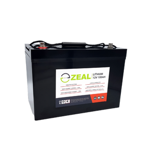 Zeal 12v 100ah lithium batter