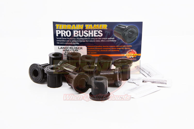 Terrain Tamer BK5P Pro bush kit for shackles and pins
