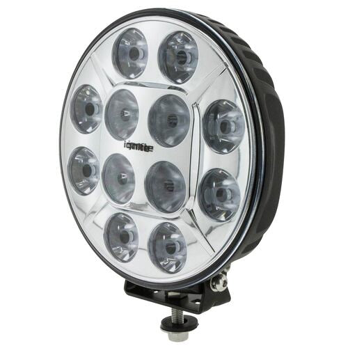 Ignite 9” LED Driving Lamp – 120W Flood/Spot Combo, Chrome Fascia (IDL1210CRD) | CLEARANCE
